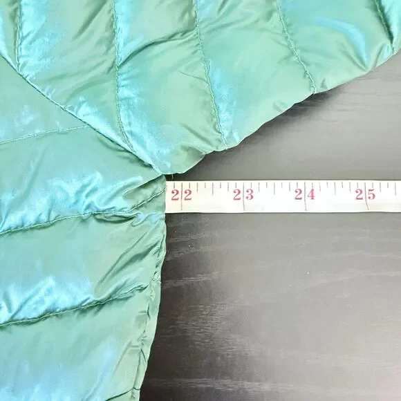 All In Motion Womens Extra Large Lightweight Packable Down Puffer Jacket Green - Picture 14 of 16